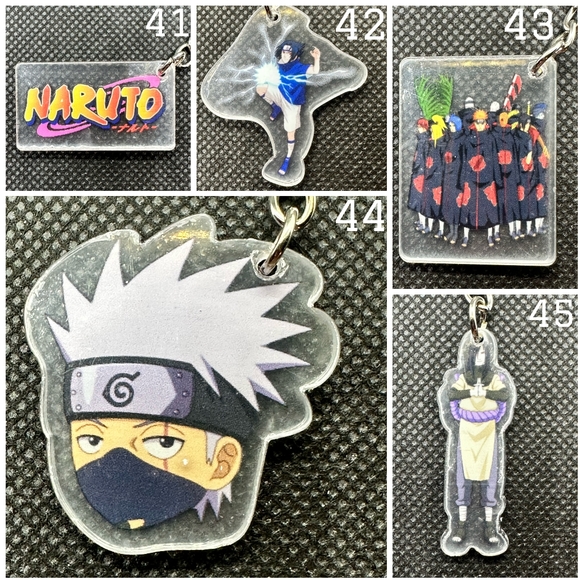 Naruto Inspired KBK Keychains - Picture 10 of 12